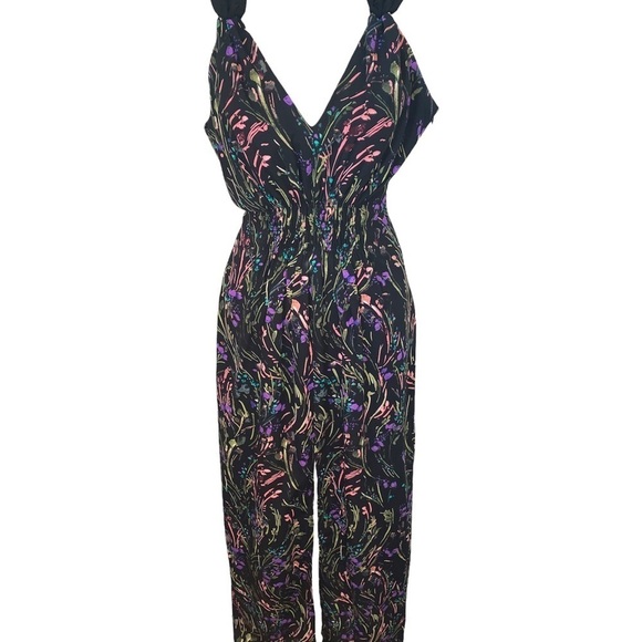 Adelyn Rae Multi Colored Split Hem Maxi Dress Size XS - Picture 1 of 8